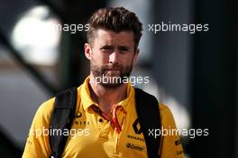 Martin Poole (GBR) Renault Sport F1 Team Personal Trainer. 28.07.2017. Formula 1 World Championship, Rd 11, Hungarian Grand Prix, Budapest, Hungary, Practice Day.