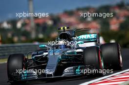 Valtteri Bottas (FIN) Mercedes AMG F1 W08. 28.07.2017. Formula 1 World Championship, Rd 11, Hungarian Grand Prix, Budapest, Hungary, Practice Day.