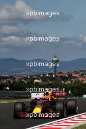 Max Verstappen (NLD) Red Bull Racing RB13. 28.07.2017. Formula 1 World Championship, Rd 11, Hungarian Grand Prix, Budapest, Hungary, Practice Day.