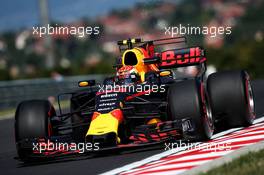 Max Verstappen (NLD) Red Bull Racing RB13. 28.07.2017. Formula 1 World Championship, Rd 11, Hungarian Grand Prix, Budapest, Hungary, Practice Day.