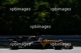 Nico Hulkenberg (GER) Renault Sport F1 Team RS17. 28.07.2017. Formula 1 World Championship, Rd 11, Hungarian Grand Prix, Budapest, Hungary, Practice Day.