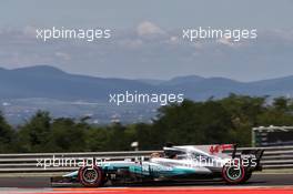 Lewis Hamilton (GBR) Mercedes AMG F1 W08. 28.07.2017. Formula 1 World Championship, Rd 11, Hungarian Grand Prix, Budapest, Hungary, Practice Day.