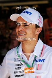 Lucas Auer (AUT) Sahara Force India F1 Team Test Dirver. 30.07.2017. Formula 1 World Championship, Rd 11, Hungarian Grand Prix, Budapest, Hungary, Race Day.