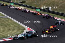 Valtteri Bottas (FIN) Mercedes AMG F1 W08. 30.07.2017. Formula 1 World Championship, Rd 11, Hungarian Grand Prix, Budapest, Hungary, Race Day.