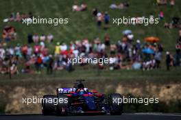 Daniil Kvyat (RUS) Scuderia Toro Rosso STR12. 30.07.2017. Formula 1 World Championship, Rd 11, Hungarian Grand Prix, Budapest, Hungary, Race Day.