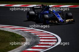 Pascal Wehrlein (GER) Sauber C36. 29.07.2017. Formula 1 World Championship, Rd 11, Hungarian Grand Prix, Budapest, Hungary, Qualifying Day.
