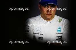 Valtteri Bottas (FIN) Mercedes AMG F1 in the FIA Press Conference. 29.07.2017. Formula 1 World Championship, Rd 11, Hungarian Grand Prix, Budapest, Hungary, Qualifying Day.
