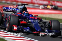 Daniil Kvyat (RUS) Scuderia Toro Rosso  29.07.2017. Formula 1 World Championship, Rd 11, Hungarian Grand Prix, Budapest, Hungary, Qualifying Day.