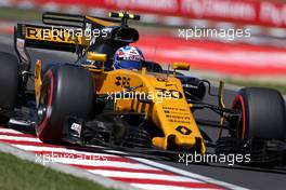 Jolyon Palmer (GBR) Renault Sport F1 Team   29.07.2017. Formula 1 World Championship, Rd 11, Hungarian Grand Prix, Budapest, Hungary, Qualifying Day.