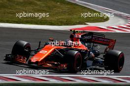 Stoffel Vandoorne (BEL) McLaren MCL32. 29.07.2017. Formula 1 World Championship, Rd 11, Hungarian Grand Prix, Budapest, Hungary, Qualifying Day.