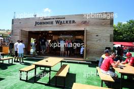 Johnnie Walker stand in the Fan Zone. 29.07.2017. Formula 1 World Championship, Rd 11, Hungarian Grand Prix, Budapest, Hungary, Qualifying Day.