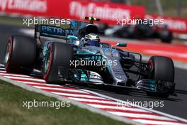 Valtteri Bottas (FIN) Mercedes AMG F1  29.07.2017. Formula 1 World Championship, Rd 11, Hungarian Grand Prix, Budapest, Hungary, Qualifying Day.
