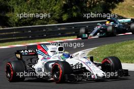 Felipe Massa (BRA) Williams FW40. 29.07.2017. Formula 1 World Championship, Rd 11, Hungarian Grand Prix, Budapest, Hungary, Qualifying Day.