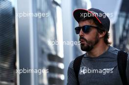 Fernando Alonso (ESP) McLaren. 27.07.2017. Formula 1 World Championship, Rd 11, Hungarian Grand Prix, Budapest, Hungary, Preparation Day.