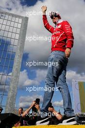 Sebastian Vettel (GER) Ferrari. 27.07.2017. Formula 1 World Championship, Rd 11, Hungarian Grand Prix, Budapest, Hungary, Preparation Day.