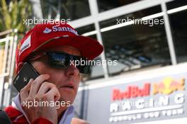 Kimi Raikkonen (FIN) Ferrari. 27.07.2017. Formula 1 World Championship, Rd 11, Hungarian Grand Prix, Budapest, Hungary, Preparation Day.