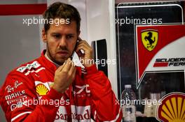 Sebastian Vettel (GER) Ferrari. 01.09.2017. Formula 1 World Championship, Rd 13, Italian Grand Prix, Monza, Italy, Practice Day.