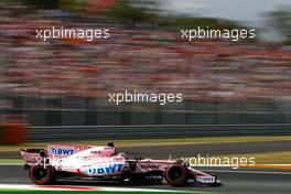 Sergio Perez (MEX) Sahara Force India F1   01.09.2017. Formula 1 World Championship, Rd 13, Italian Grand Prix, Monza, Italy, Practice Day.