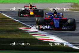 Daniil Kvyat (RUS) Scuderia Toro Rosso  01.09.2017. Formula 1 World Championship, Rd 13, Italian Grand Prix, Monza, Italy, Practice Day.