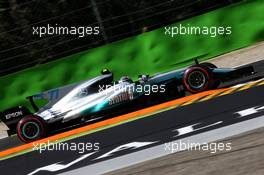 Valtteri Bottas (FIN) Mercedes AMG F1 W08. 01.09.2017. Formula 1 World Championship, Rd 13, Italian Grand Prix, Monza, Italy, Practice Day.