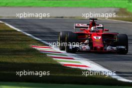 Sebastian Vettel (GER) Scuderia Ferrari  01.09.2017. Formula 1 World Championship, Rd 13, Italian Grand Prix, Monza, Italy, Practice Day.