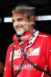 Maurizio Arrivabene (ITA) Ferrari Team Principal. 01.09.2017. Formula 1 World Championship, Rd 13, Italian Grand Prix, Monza, Italy, Practice Day.