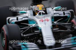 Lewis Hamilton (GBR) Mercedes AMG F1 W08. 01.09.2017. Formula 1 World Championship, Rd 13, Italian Grand Prix, Monza, Italy, Practice Day.