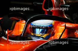 Fernando Alonso (ESP) McLaren MCL32. 01.09.2017. Formula 1 World Championship, Rd 13, Italian Grand Prix, Monza, Italy, Practice Day.