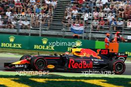 Max Verstappen (NLD) Red Bull Racing RB13. 01.09.2017. Formula 1 World Championship, Rd 13, Italian Grand Prix, Monza, Italy, Practice Day.