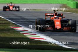 Stoffel Vandoorne (BEL) McLaren F1  01.09.2017. Formula 1 World Championship, Rd 13, Italian Grand Prix, Monza, Italy, Practice Day.