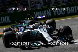 Valtteri Bottas (FIN) Mercedes AMG F1 W08. 03.09.2017. Formula 1 World Championship, Rd 13, Italian Grand Prix, Monza, Italy, Race Day.