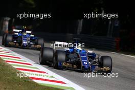 Marcus Ericsson (SWE) Sauber F1 Team  03.09.2017. Formula 1 World Championship, Rd 13, Italian Grand Prix, Monza, Italy, Race Day.