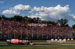 Sebastian Vettel (GER) Ferrari SF70H. 03.09.2017. Formula 1 World Championship, Rd 13, Italian Grand Prix, Monza, Italy, Race Day.