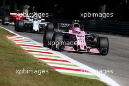 Esteban Ocon (FRA) Force India F1  03.09.2017. Formula 1 World Championship, Rd 13, Italian Grand Prix, Monza, Italy, Race Day.
