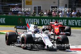 Lance Stroll (CDN) Williams FW40. 03.09.2017. Formula 1 World Championship, Rd 13, Italian Grand Prix, Monza, Italy, Race Day.