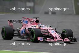 Sergio Perez (MEX) Sahara Force India F1   02.09.2017. Formula 1 World Championship, Rd 13, Italian Grand Prix, Monza, Italy, Qualifying Day.