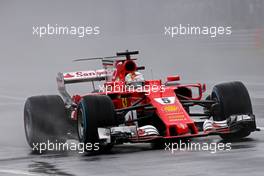 Sebastian Vettel (GER) Scuderia Ferrari  02.09.2017. Formula 1 World Championship, Rd 13, Italian Grand Prix, Monza, Italy, Qualifying Day.