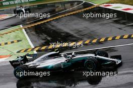 Valtteri Bottas (FIN) Mercedes AMG F1 W08. 02.09.2017. Formula 1 World Championship, Rd 13, Italian Grand Prix, Monza, Italy, Qualifying Day.