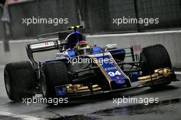 Pascal Wehrlein (GER) Sauber C36. 02.09.2017. Formula 1 World Championship, Rd 13, Italian Grand Prix, Monza, Italy, Qualifying Day.