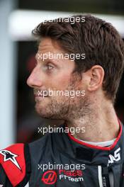 Romain Grosjean (FRA) Haas F1 Team. 02.09.2017. Formula 1 World Championship, Rd 13, Italian Grand Prix, Monza, Italy, Qualifying Day.