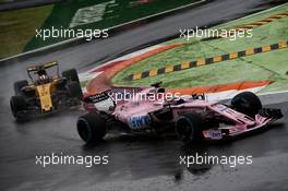 Sergio Perez (MEX) Sahara Force India F1 VJM10. 02.09.2017. Formula 1 World Championship, Rd 13, Italian Grand Prix, Monza, Italy, Qualifying Day.