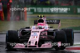 Esteban Ocon (FRA) Sahara Force India F1 VJM10. 02.09.2017. Formula 1 World Championship, Rd 13, Italian Grand Prix, Monza, Italy, Qualifying Day.