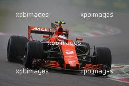 Stoffel Vandoorne (BEL) McLaren F1  02.09.2017. Formula 1 World Championship, Rd 13, Italian Grand Prix, Monza, Italy, Qualifying Day.
