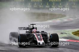 Romain Grosjean (FRA) Haas F1 Team VF-17. 02.09.2017. Formula 1 World Championship, Rd 13, Italian Grand Prix, Monza, Italy, Qualifying Day.
