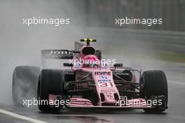Sergio Perez (MEX) Sahara Force India F1   02.09.2017. Formula 1 World Championship, Rd 13, Italian Grand Prix, Monza, Italy, Qualifying Day.