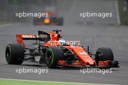 Fernando Alonso (ESP) McLaren F1  02.09.2017. Formula 1 World Championship, Rd 13, Italian Grand Prix, Monza, Italy, Qualifying Day.