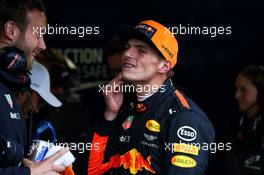 Max Verstappen (NLD) Red Bull Racing in qualifying parc ferme. 02.09.2017. Formula 1 World Championship, Rd 13, Italian Grand Prix, Monza, Italy, Qualifying Day.