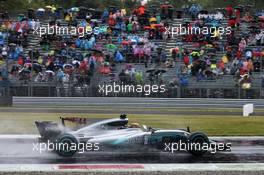Lewis Hamilton (GBR) Mercedes AMG F1 W08. 02.09.2017. Formula 1 World Championship, Rd 13, Italian Grand Prix, Monza, Italy, Qualifying Day.
