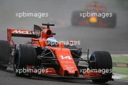 Fernando Alonso (ESP) McLaren F1  02.09.2017. Formula 1 World Championship, Rd 13, Italian Grand Prix, Monza, Italy, Qualifying Day.