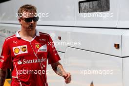 Kimi Raikkonen (FIN) Ferrari. 03.09.2017. Formula 1 World Championship, Rd 13, Italian Grand Prix, Monza, Italy, Race Day.